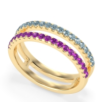 Double Row Classic Aave Band