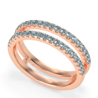 Double Row Classic Aave Band