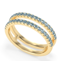 Double Row Classic Aave Band