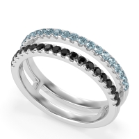 Double Row Classic Aave Band