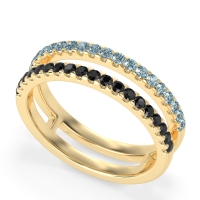 Double Row Classic Aave Band