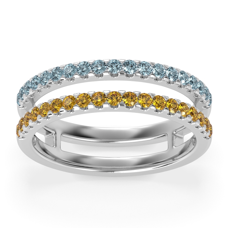 Double Row Classic Aave Band