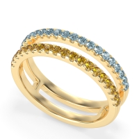 Double Row Classic Aave Band