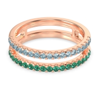 Double Row Classic Aave Band