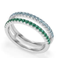 Double Row Classic Aave Band