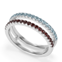 Double Row Classic Aave Band