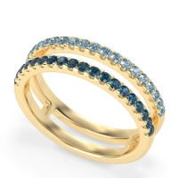 Double Row Classic Aave Band