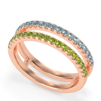 Double Row Classic Aave Band