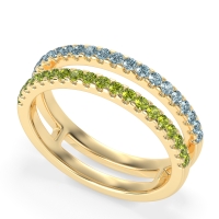 Double Row Classic Aave Band