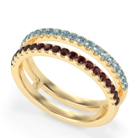 Double Row Classic Aave Band