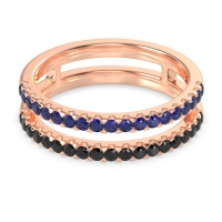 Double Row Classic Aave Band