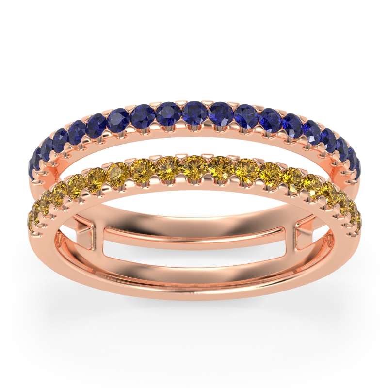 Double Row Classic Aave Band