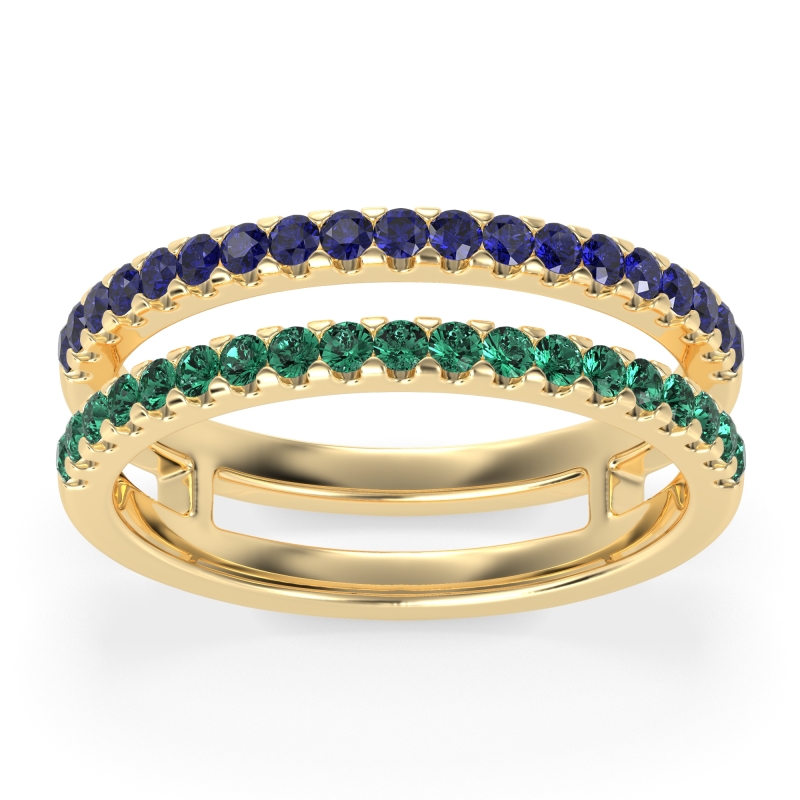 Double Row Classic Aave Band