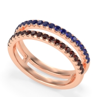 Double Row Classic Aave Band