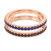 Double Row Classic Aave Band