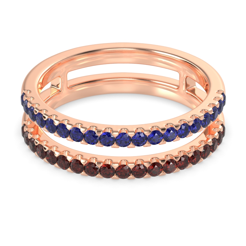 Double Row Classic Aave Band