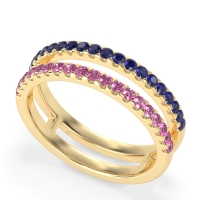 Double Row Classic Aave Band