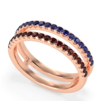 Double Row Classic Aave Band