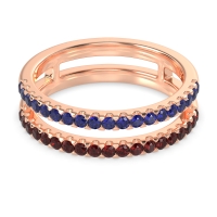 Double Row Classic Aave Band