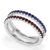 Double Row Classic Aave Band