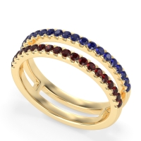 Double Row Classic Aave Band