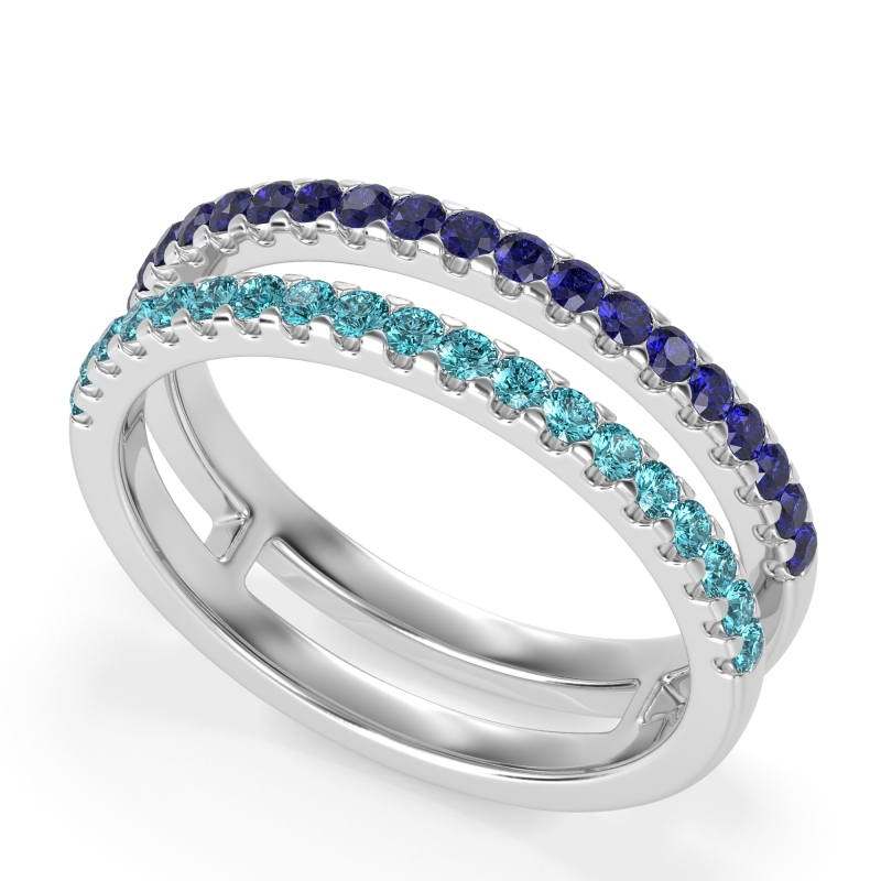 Double Row Classic Aave Band