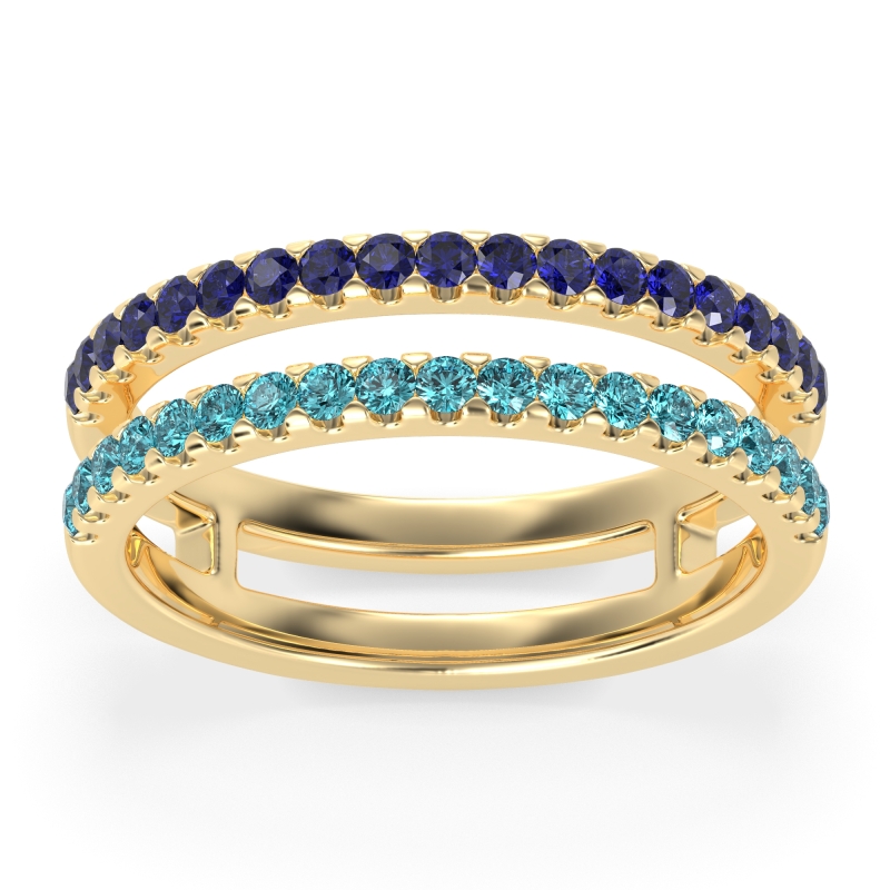 Double Row Classic Aave Band