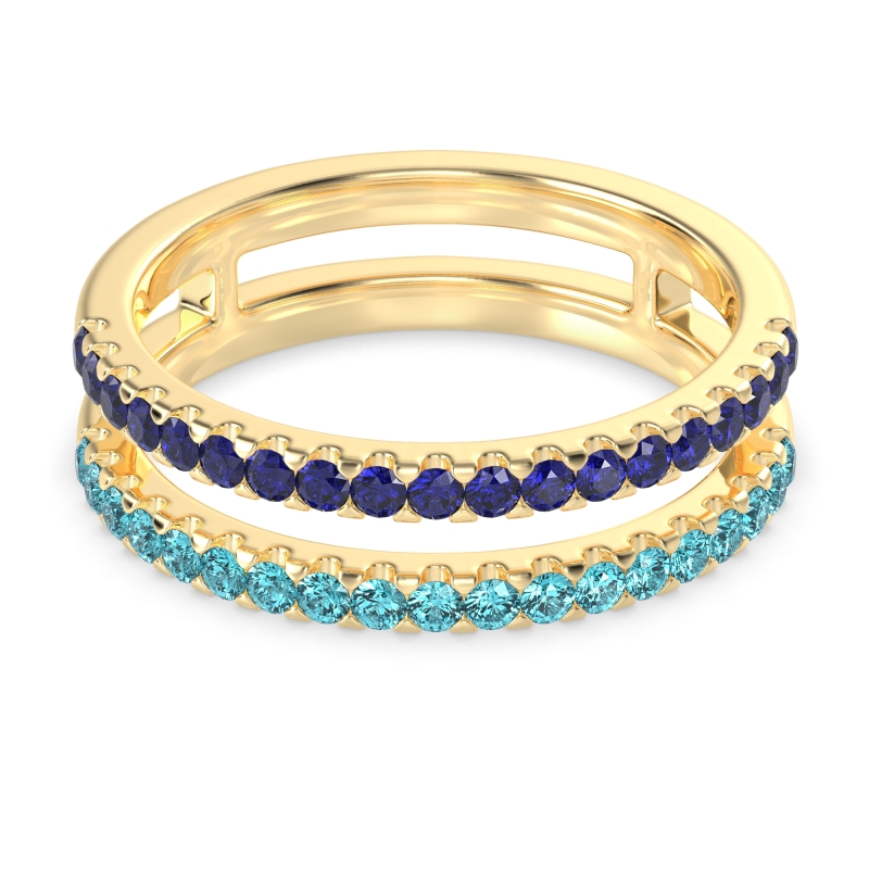 Double Row Classic Aave Band