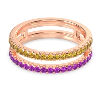 Double Row Classic Aave Band