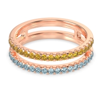 Double Row Classic Aave Band