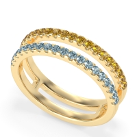 Double Row Classic Aave Band