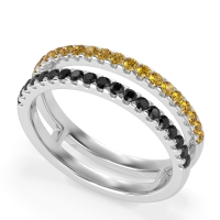 Double Row Classic Aave Band