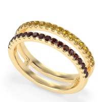 Double Row Classic Aave Band