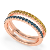 Double Row Classic Aave Band
