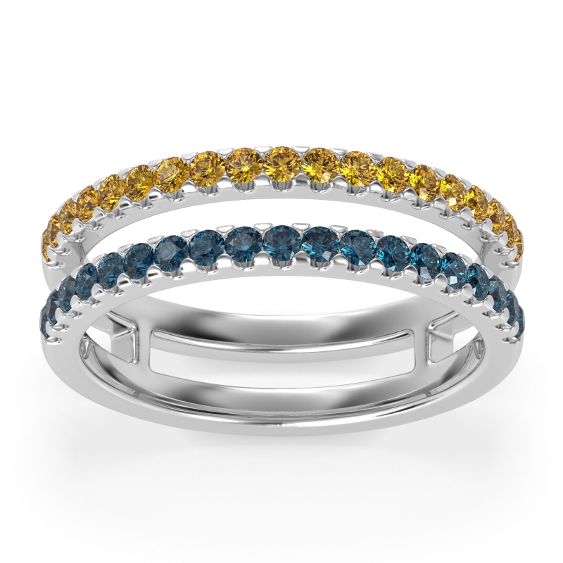 Double Row Classic Aave Band