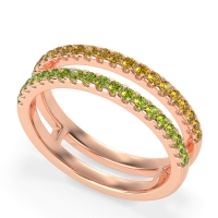 Double Row Classic Aave Band