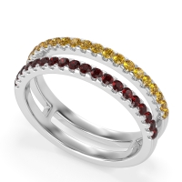 Double Row Classic Aave Band