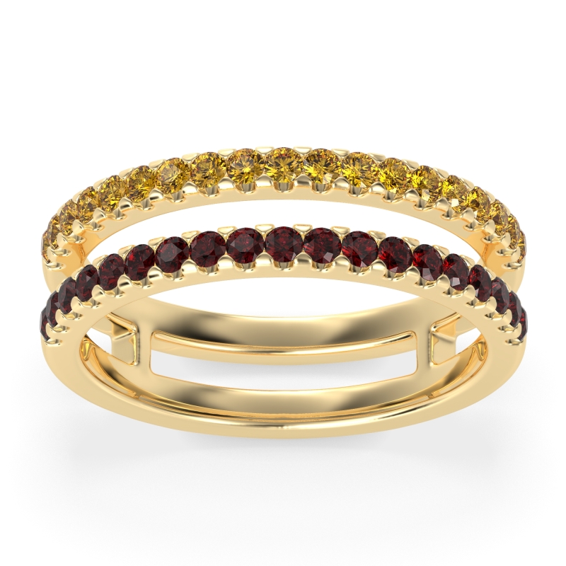 Double Row Classic Aave Band