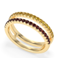 Double Row Classic Aave Band