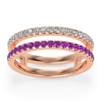 Double Row Classic Aave Band