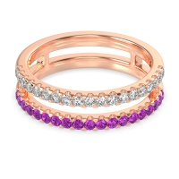 Double Row Classic Aave Band