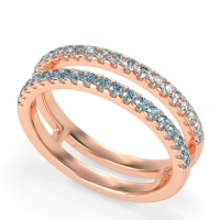 Double Row Classic Aave Band