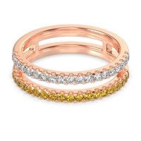 Double Row Classic Aave Band