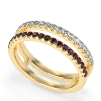 Double Row Classic Aave Band