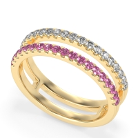 Double Row Classic Aave Band