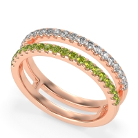 Double Row Classic Aave Band