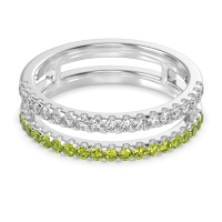 Double Row Classic Aave Band