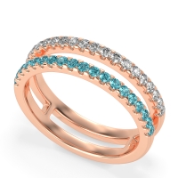 Double Row Classic Aave Band