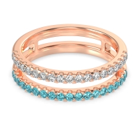 Double Row Classic Aave Band