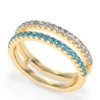 Double Row Classic Aave Band